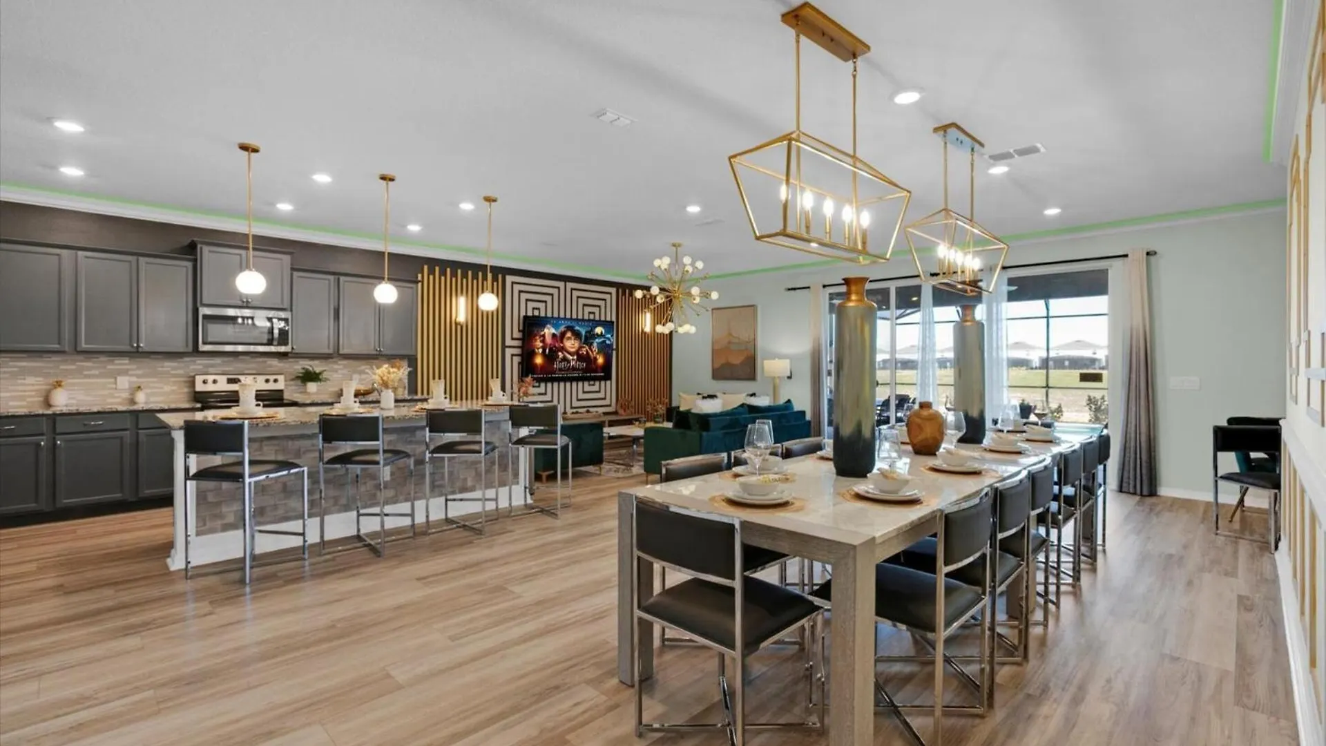 Orlando Villa 6463: Luxurious 10-Bedroom Retreat Davenport Holiday home